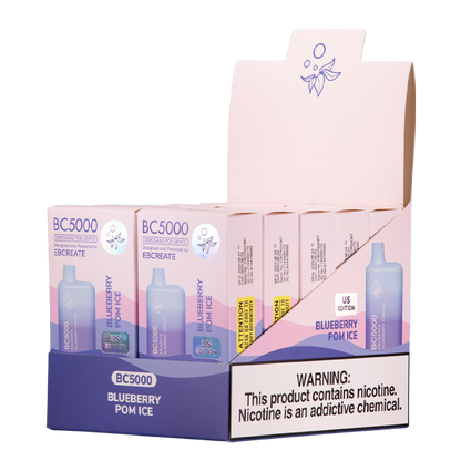 BUY 1 GET 1 FREE Blueberry Pom Ice BC5000 | Vape Amazon India
