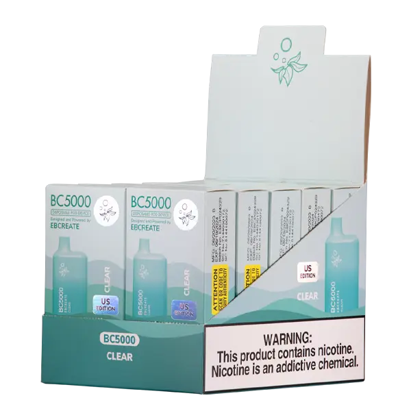 BUY 1 GET 1 FREE Clear BC5000 | Vape Mumbai India EBCREATE