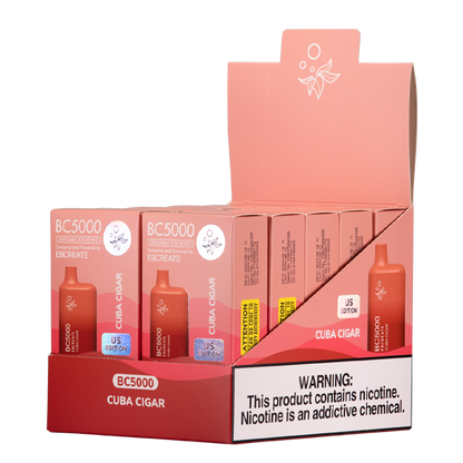 BUY 1 GET 1 FREE Cuba Cigar BC5000 | Vape Amazon India