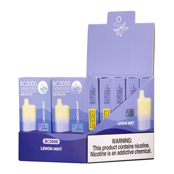BUY 1 GET 1 FREE Lemon Mint BC5000 | Vape Mumbai India EBCREATE