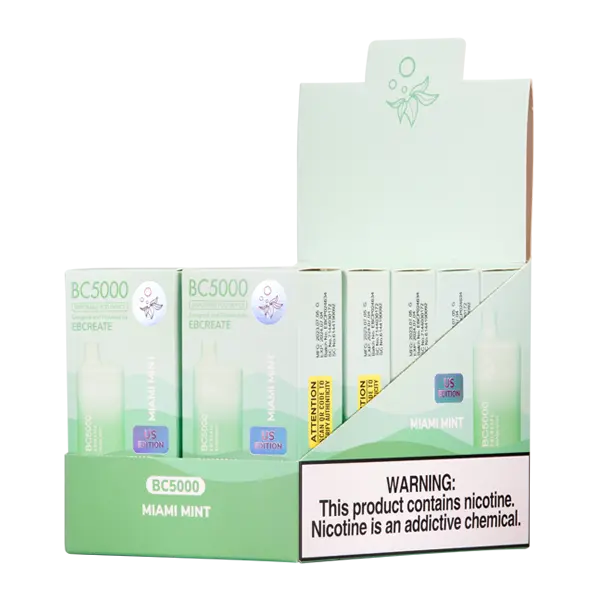 BUY 1 GET 1 FREE Miami Mint EB BC5000 | Vape Mumbai India EBCREATE