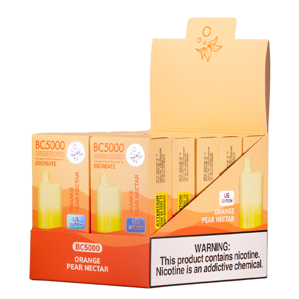 BUY 1 GET 1 FREE Orange Pear Nectar BC5000 | Vape Amazon India