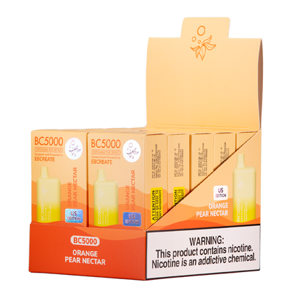 BUY 1 GET 1 FREE Orange Pear Nectar BC5000 | Vape Amazon India