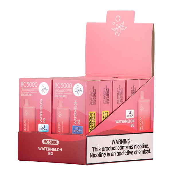 BUY 1 GET 1 FREE Watermelon BG BC5000 | Vape Amazon India