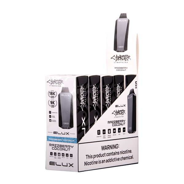 BUY 1 GET 1 FREE Razzberry Coconut ELUX Cyberover | Vape Amazon India