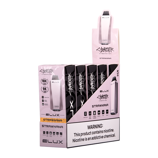 BUY 1 GET 1 FREE Strawnana ELUX Cyberover | Vape Amazon India