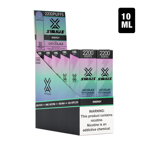 BUY 1 GET 1 FREE Energy by Sirius | Vape Amazon India