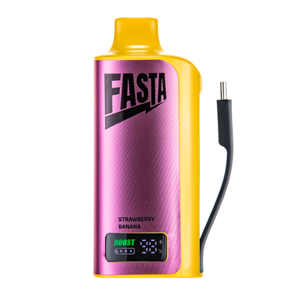 BUY 1 GET 1 FREE Strawberry Banana FASTA PLUGIN 18000 | Vape Amazon India