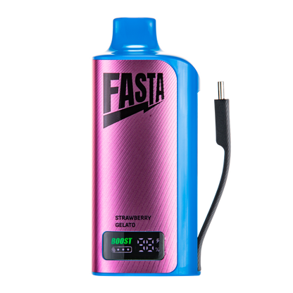 BUY 1 GET 1 FREE Strawberry Gelato FASTA PLUGIN 18000 | Vape Amazon India
