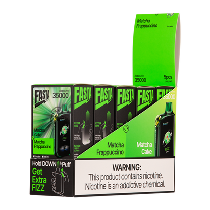 BUY 1 GET 1 FREE Matcha Cake / Matcha Frappuccino FASTA Burrst 35000 | Vape Amazon India