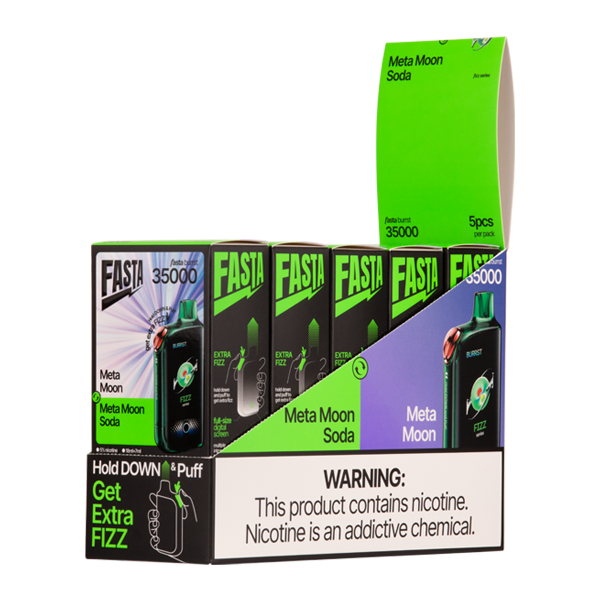 BUY 1 GET 1 FREE Meta Moon / Meta Moon Soda FASTA Burrst 35000 | Vape Amazon India