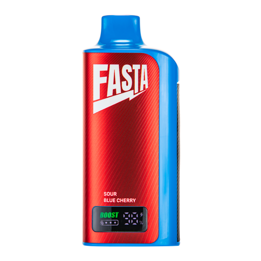BUY 1 GET 1 FREE Sour Blue Cherry FASTA PLUGIN 18000 | Vape Amazon India