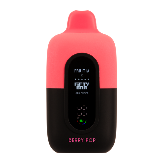 Berry Pop FRUITIA X Fifty Bar 20K