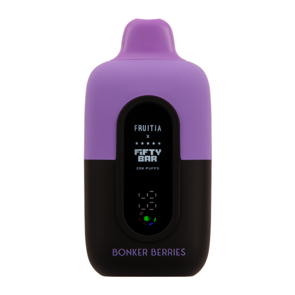 Bonker Berries FRUITIA X Fifty Bar 20K