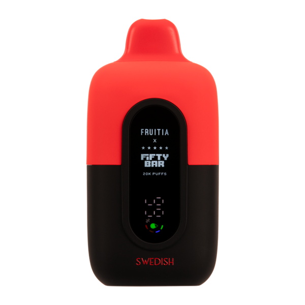 Swedish FRUITIA X Fifty Bar 20K