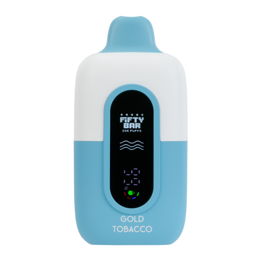 Gold Tobacco Fifty Bar 20K (Nixodine)