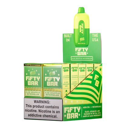 Aloe Grapple Watermelon Fifty Bar