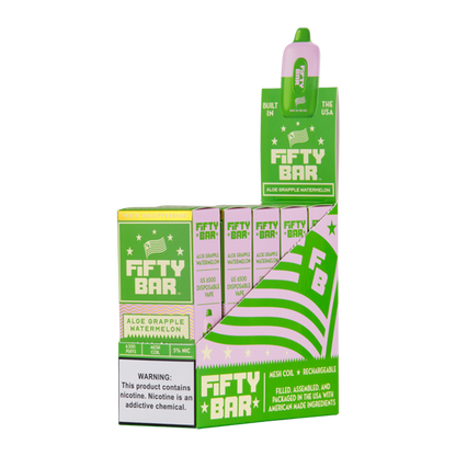 Aloe Grapple Watermelon Fifty Bar
