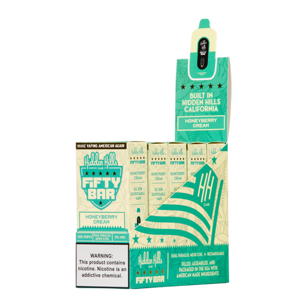 Honeyberry Cream Hidden Hills X Fifty Bar