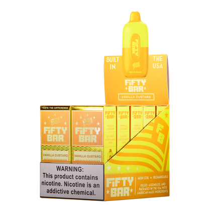 Vanilla Custard Fifty Bar