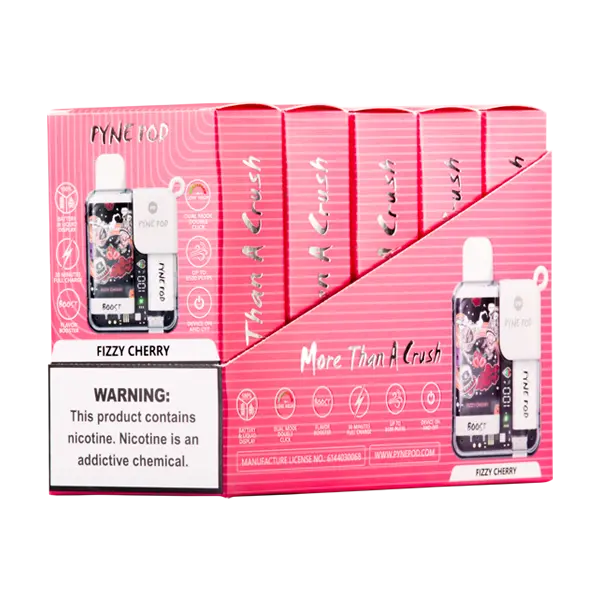 BUY 1 GET 1 FREE Fizzy Cherry Pyne Pod Boost | Vape Mumbai India Pyne Pod