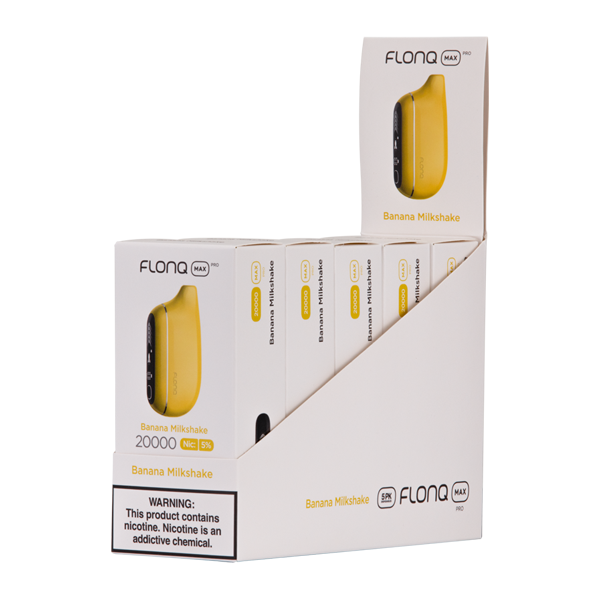 BUY 1 GET 1 FREE Banana Milkshake FLONQ Max Pro | Vape Mumbai India