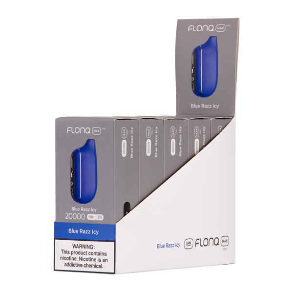 BUY 1 GET 1 FREE Blue Razz Icy FLONQ Max Pro | Vape Mumbai India