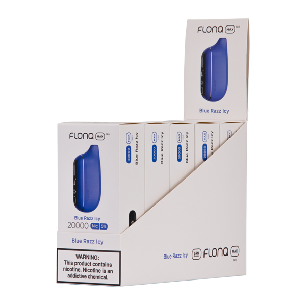 BUY 1 GET 1 FREE Blue Razz Icy FLONQ Max Pro | Vape Mumbai India