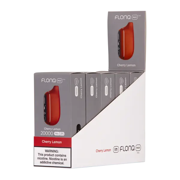 BUY 1 GET 1 FREE Cherry Lemon FLONQ Max Pro | Vape Mumbai India Flonq