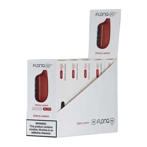 BUY 1 GET 1 FREE Cherry Lemon FLONQ Max Pro | Vape Mumbai India Flonq