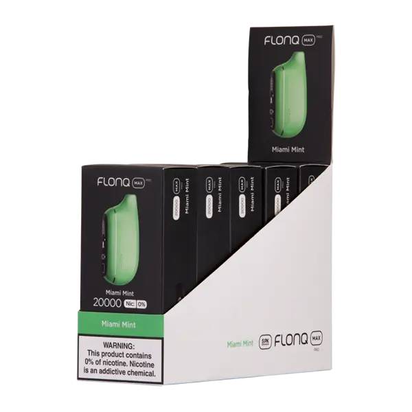 BUY 1 GET 1 FREE Miami Mint FLONQ Max Pro ZERO | Vape Mumbai India Flonq