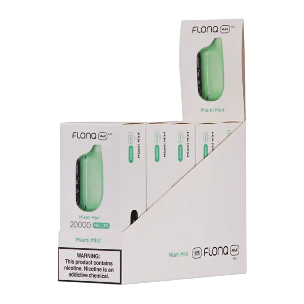 BUY 1 GET 1 FREE Miami Mint FLONQ Max Pro | Vape Mumbai India Flonq