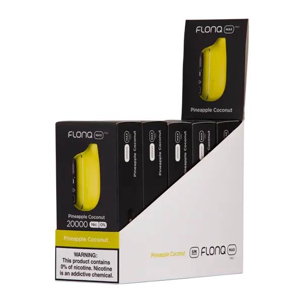 BUY 1 GET 1 FREE Pineapple Coconut FLONQ Max Pro ZERO | Vape Mumbai India Flonq