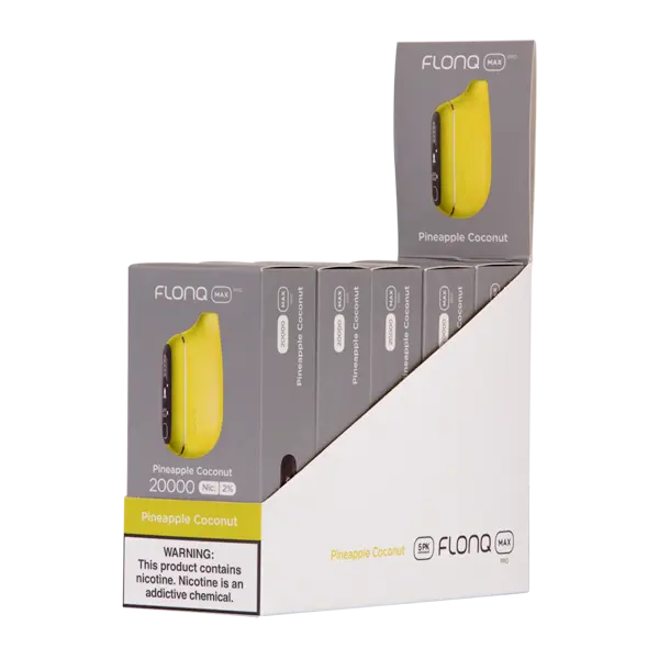 BUY 1 GET 1 FREE Pineapple Coconut FLONQ Max Pro | Vape Mumbai India Flonq