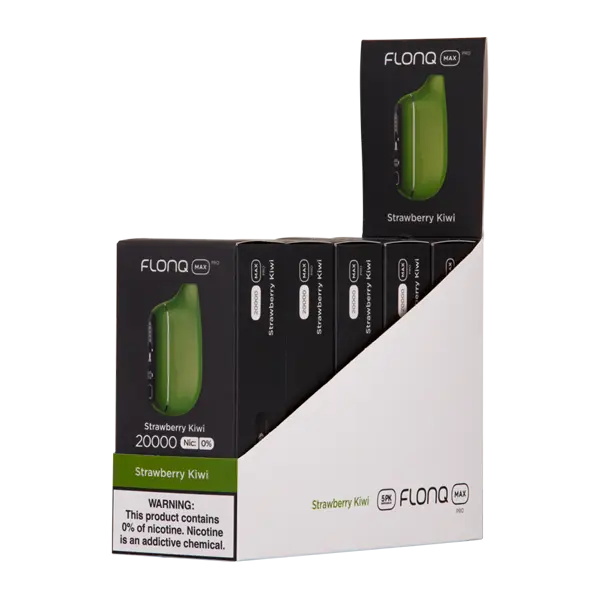 BUY 1 GET 1 FREE Strawberry Kiwi FLONQ Max Pro ZERO | Vape Mumbai India Flonq