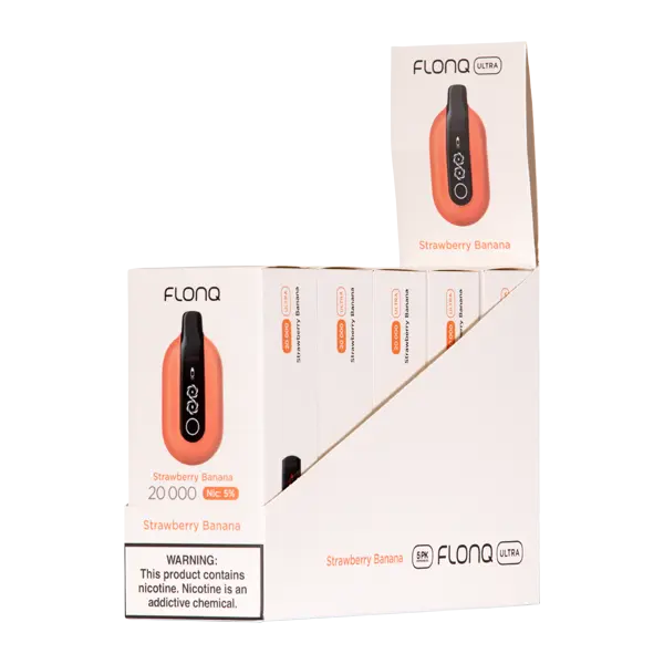 BUY 1 GET 1 FREE Strawberry Banana Flonq Ultra | Vape Mumbai India Flonq