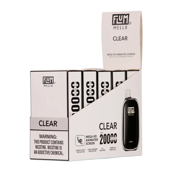BUY 1 GET 1 FREE Clear FLUM Mello | Vape Mumbai India Flum