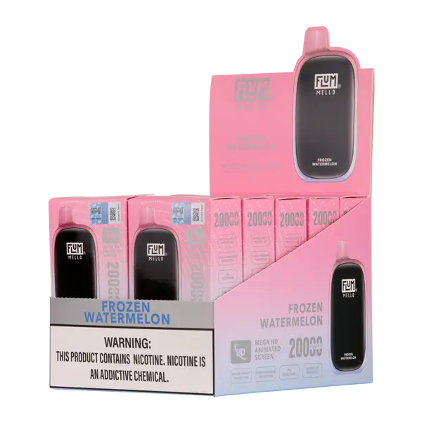 BUY 1 GET 1 FREE Frozen Watermelon FLUM Mello | Vape Mumbai India Flum