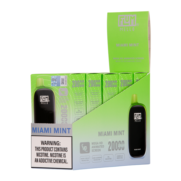 BUY 1 GET 1 FREE Miami Mint FLUM Mello | Vape Amazon India