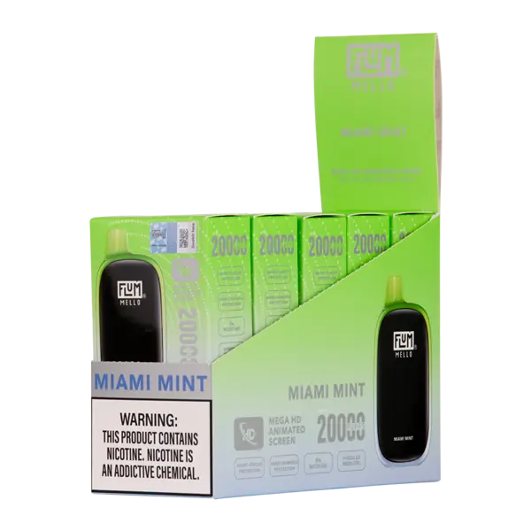BUY 1 GET 1 FREE Miami Mint FLUM Mello | Vape Mumbai India Flum