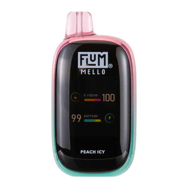 BUY 1 GET 1 FREE Peach Icy FLUM Mello | Vape Mumbai India Flum