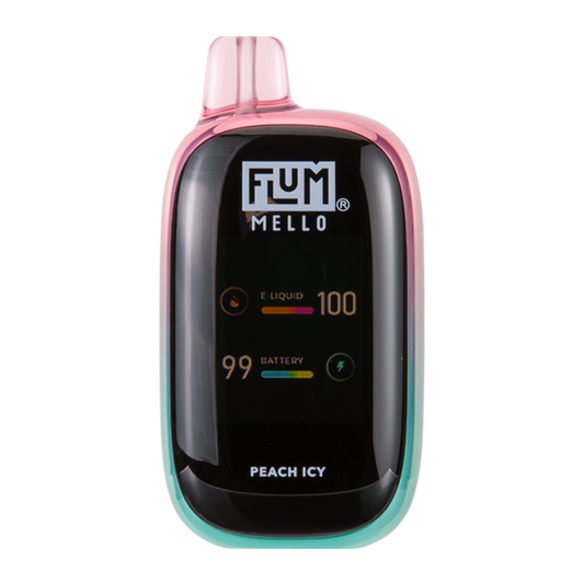 BUY 1 GET 1 FREE Peach Icy FLUM Mello | Vape Amazon India