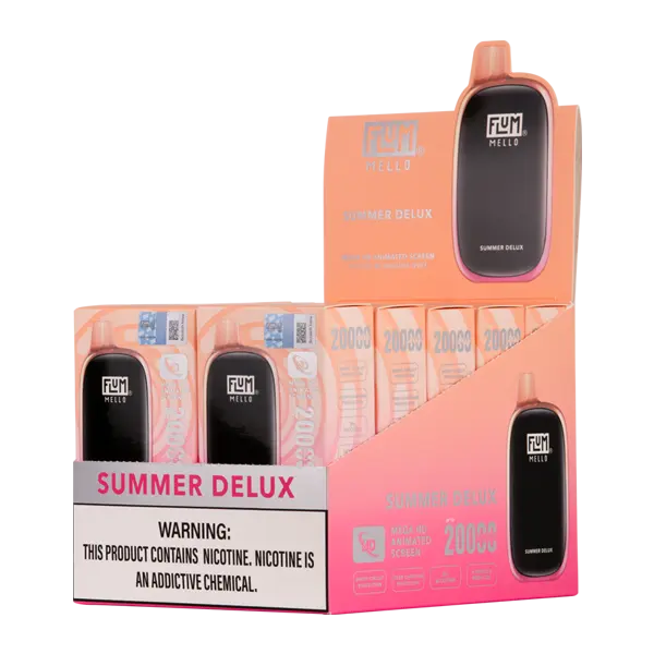 BUY 1 GET 1 FREE Summer Delux FLUM Mello | Vape Mumbai India Flum