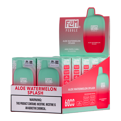 Aloe Watermelon Splash FLUM Pebble