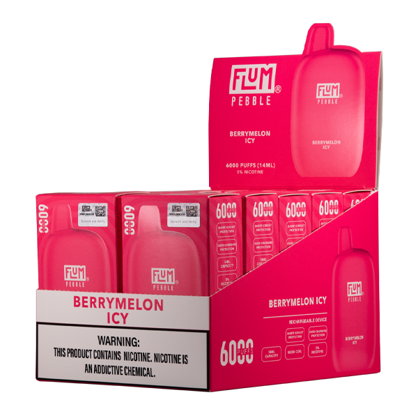 BUY 1 GET 1 FREE Berrymelon Icy FLUM Pebble | Vape Mumbai India