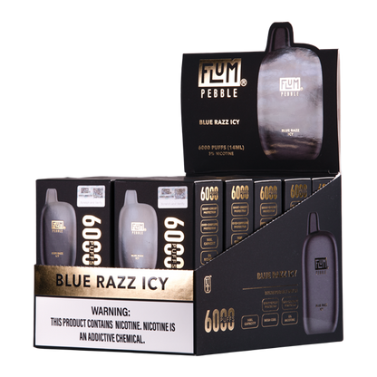 BUY 1 GET 1 FREE Blue Razz Icy FLUM Pebble | Vape Amazon India
