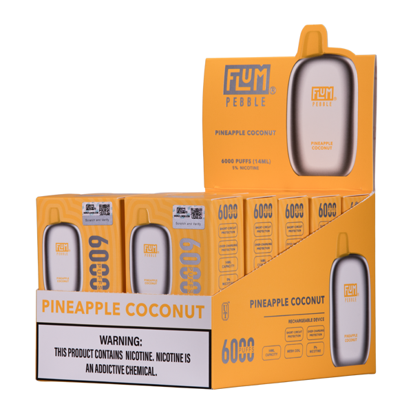 BUY 1 GET 1 FREE Pineapple Coconut FLUM Pebble | Vape Amazon India