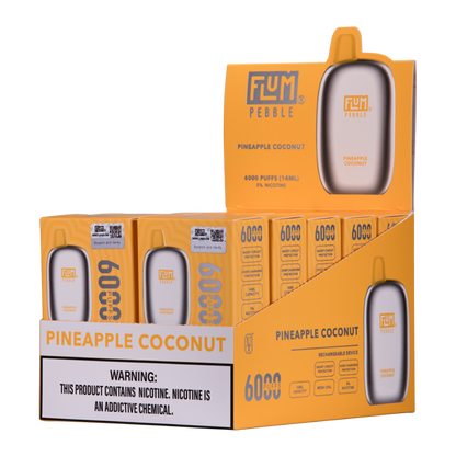 BUY 1 GET 1 FREE Pineapple Coconut FLUM Pebble | Vape Amazon India