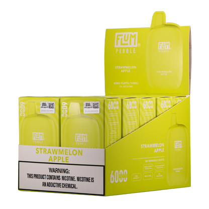 BUY 1 GET 1 FREE Strawmelon Apple FLUM Pebble | Vape Amazon India