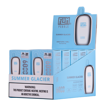 BUY 1 GET 1 FREE Summer Glacier FLUM Pebble | Vape Amazon India